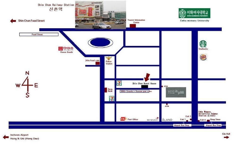 Shinchon Guest House Seúl Exterior foto